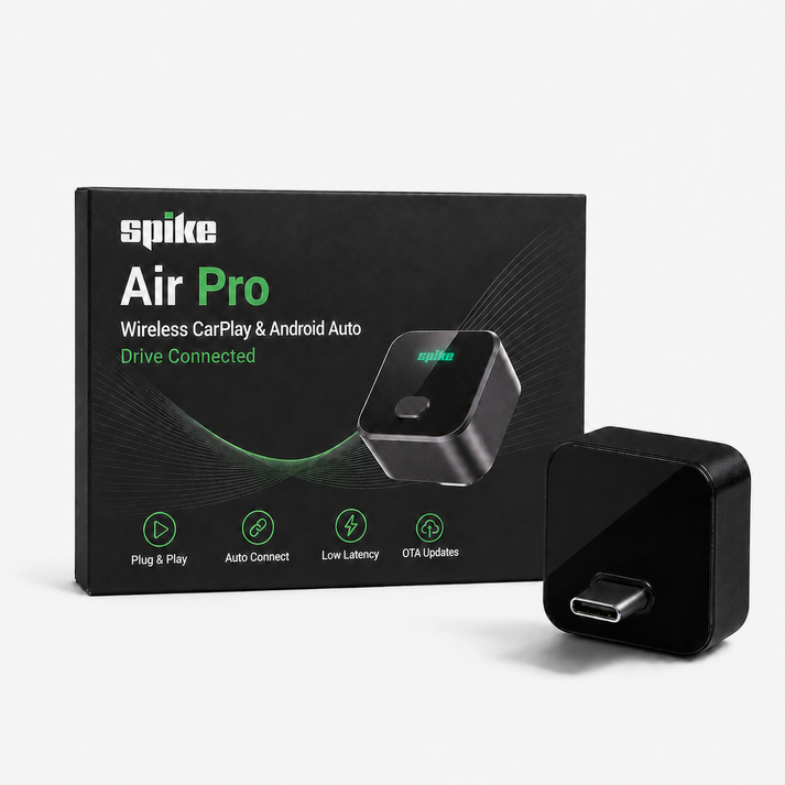 Spike Air Pro with its quick device-switch button